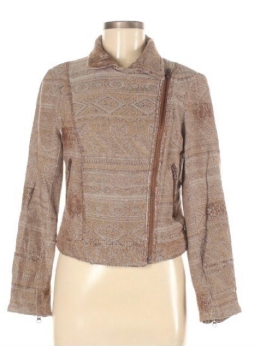 Free people distressed Moto Jacket